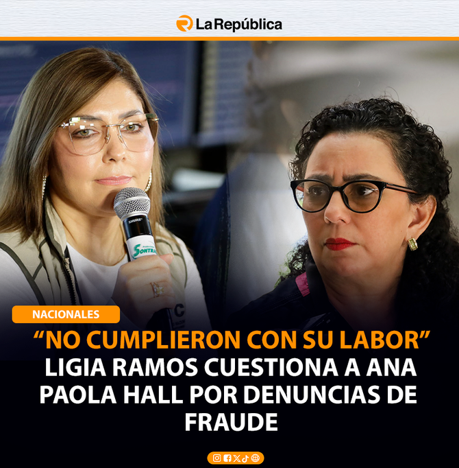 “NO CUMPLIERON CON SU LABOR”  LIGIA RAMOS CUESTIONA A ANA  PAOLA HALL POR DENUNCIAS DE  FRAUDE - Cover Image